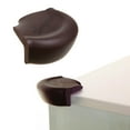thumbnail image 3 of Dreambaby 4 Pack Foam Corner Bumpers Brown Edge Guards Baby Proof Child Safety, 3 of 4