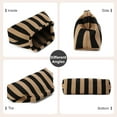 thumbnail image 3 of Summer Woven Clutch Purse for Women 2025 Crochet Stripped Beach Bag Hot Pink Spring Purse Evening Handbag, 3 of 6