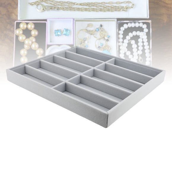Organizador de Gafas de Sol, Bandeja Organizadora de Gafas de 10 Rejillas, Bandeja de Exposición de Gafas de Madera Sintética, Exquisita Caja de Gafas de Sol para Hombres y