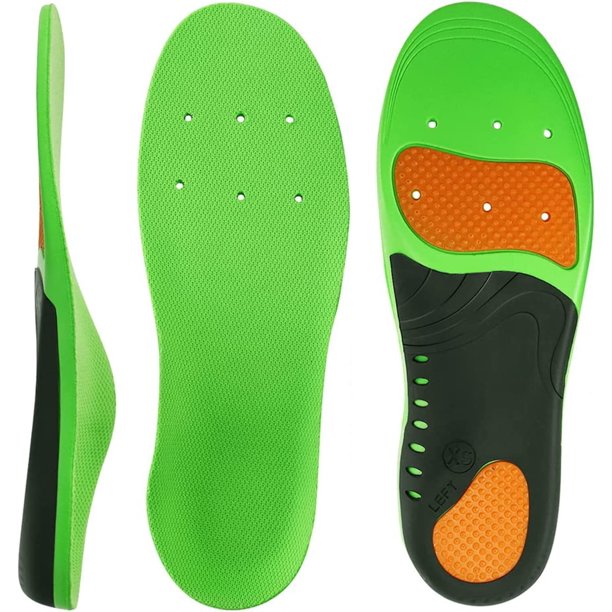 High Arch Support Insoles for Men and Women, Orthotic Shoe Inserts