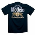 thumbnail image 3 of Modelo Especial  Modelo Logo Front Back Crew Mens T-Shirt, Black - Extra Large, 3 of 3