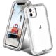 thumbnail image 1 of Funda protectora resistente a golpes y caídas, transparente de triple capa, compatible con iPhone 14 Plus., 1 of 8