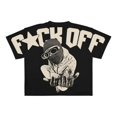 thumbnail image 1 of Camiseta de calle Y2K para hombre, camiseta de gran tamaño con cuello redondo y estampado gráfico de Hip Hop, Tops góticos de manga corta, ropa, 1 of 5