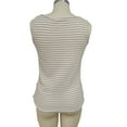 thumbnail image 5 of Ltctricy Tank Tops for Women 2025 Summer Scoop Neck Button Front Striped Knit Sleeveless Shirts Soft Casual Tunic Blouses, 5 of 7