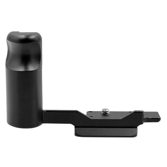Camera L-Bracket Plate For Canon EOS M100 M200 Camera Quick Release Plate Vertical Shoot Hand Grip Holder Board Black