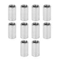 thumbnail image 2 of Tuerca de conector rosca hembra 10 piezas Tuerca de acoplamiento de acero inoxidable para mantenimiento de equipos ANGGREK Otros, 2 of 8