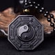 thumbnail image 5 of Collar De Obsidiana Natural Vintage Amuleto Yin Yang Colgante Collar Feng Shui Amuleto Collar Moyic AP005768-00, 5 of 6