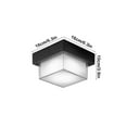 thumbnail image 2 of RKSTN (Lumière Blanche) Lampe de Plafond Extérieure Étanche Simple et Moderne pour Terrasse, Entrée, Couloir, Cour, Balcon, 2 of 6
