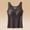 Dark Gray, variant on Women's Tummy Control Shapewear Tank Tops Seamless Square Neck Compression Tops Slimming Body Shaper Camisole