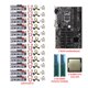 thumbnail image 5 of Sidaley Placa base de computadora de velocidad rápida DDR4 LGA1151 placa de minería 4 pines 24 pines puerto de alimentación piezas de actualización Kits de mantenimiento de impresoras No.04, 5 of 6