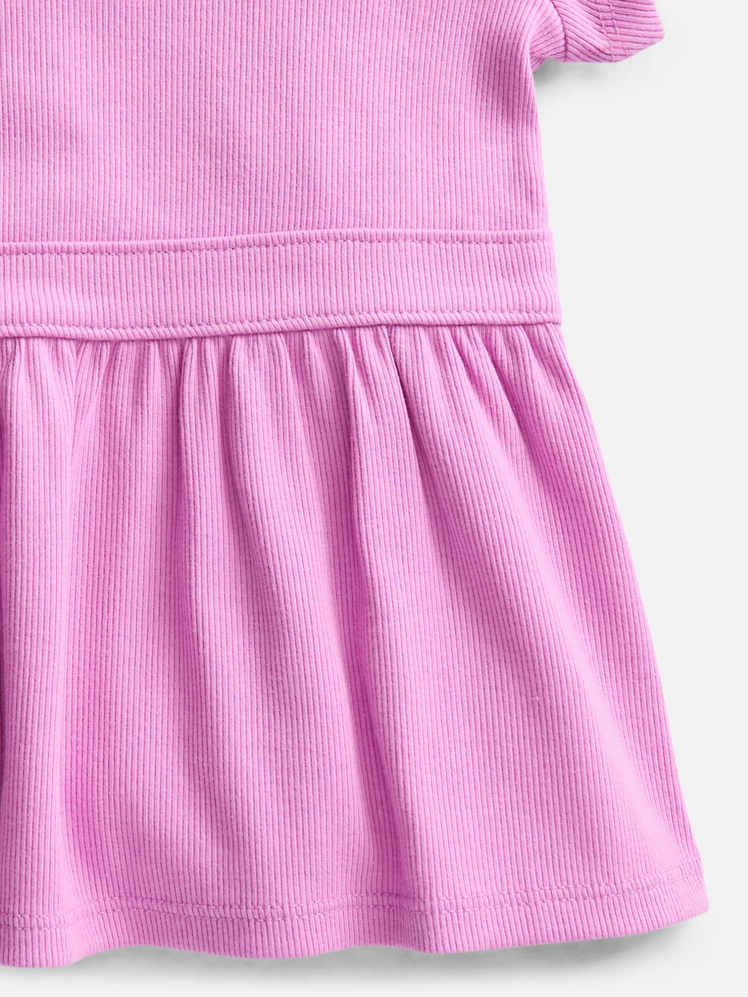 Wonder Nation Girls' Peplum Top with Short Sleeves, Sizes XS-XXL & Plus