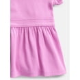 thumbnail image 3 of Wonder Nation Girls' Peplum Top with Short Sleeves, Sizes XS-XXL & Plus, 3 of 3