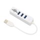 thumbnail image 3 of USB2.0 Hub Almacenamiento de tarjetas de memoria Lector de tarjetas Transmisión de alta velocidad Plug and Play Divisor USB de fácil accesoBlanco, 3 of 5
