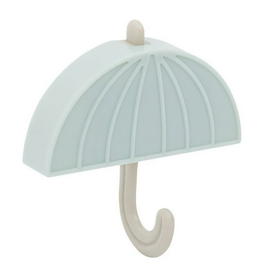 Nomeni Hooks Clearance, Creative Small Umbrella Magnet Hook Seamless Door Kitchen Room Wall Magnetic Holder Cute Necklace Key Wall Hanging Hook Apartment Essentials Green