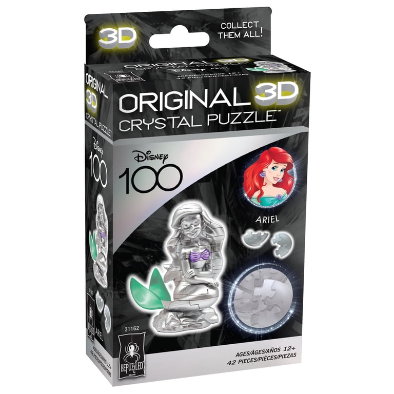 BePuzzled Disney Little Mermaid Princess Ariel 3D Crystal Puzzle
