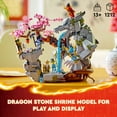 thumbnail image 4 of LEGO NINJAGO Dragon Stone Shrine, Build and Display Ninja Toy with 6 Ninja Action Figures, Advanced Building Ninja Kit, Birthday Gift Idea for Boys and Girls Ages 13 Years Old and Up, 71819, 4 of 8