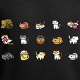 thumbnail image 3 of CafePress - Neko Atsume Jumper Sweater - Classic Crew Neck Sweatshirt, 3 of 5