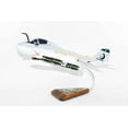 thumbnail image 2 of VA-95 Green Lizards (1980s) A-6 Intruder Model, 1/36th Scale, Mahogany, Navy, 2 of 8