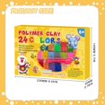 thumbnail image 3 of 24 Colors Dry Soft Clay Kit – DIY Craft Clay Set With Tools For Kids & Adults No Bake Modeling Clay, 3 of 7