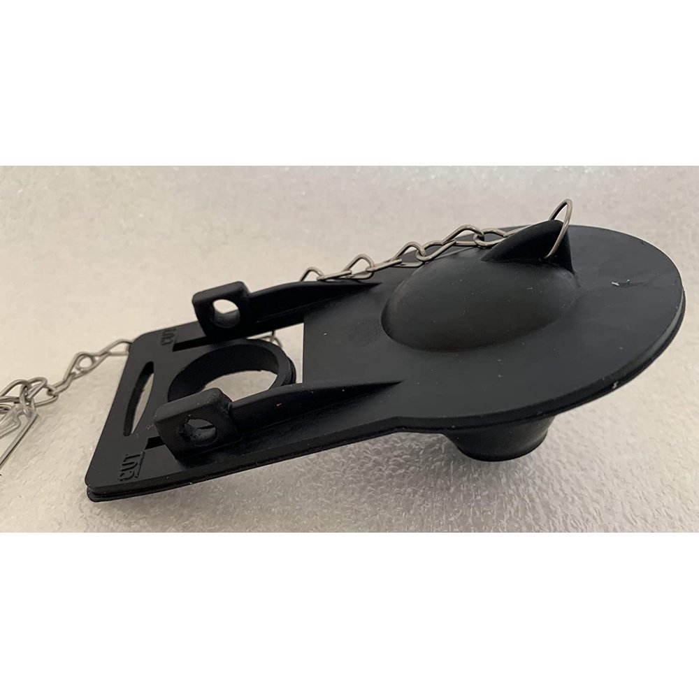 2.5" Black Rubber Toilet Flapper