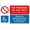 Warning Sign 6, variant on New Warning Notice Security Measures for Access Control Maritime Tin Sign - 12×8 Inches, Street Industrial Safety Decor