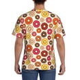 thumbnail image 2 of Naloa Donut Men's T-Shirt Sport T-shirt Men's Basic Tee Casual Men's Shirt, Round Neck, Short Sleeves - X-Large, 2 of 5