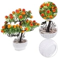 thumbnail image 3 of Planta en maceta falsa de escritorio, decoración de plantas para el hogar, árbol frutal Artificial decorativo HOMEMAXS MX16262553, 3 of 5
