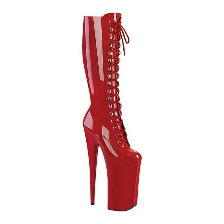 Knee high pleaser boots hotsell