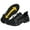 Noir, variante sur 1 Paire Chaussures Aquatiques Respirantes Confortables en Maille Ajourée Légères Séchage Rapide à Enfiler Multicolores Antidérapantes Hommes Sport Plage Marche Espadrilles pour Extérieur