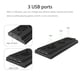 thumbnail image 4 of Soporte de refrigeración vertical compatible con Xbox One X, soporte de ventilador de refrigeración compatible con Xbox One X con 3 puertos USB y una barra de luz (solo compatible con Xbox One X) Adepaton  CJWUS-2894, 4 of 8