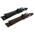 thumbnail image 2 of Ultra Thin Leather Universal Unisex Pin Buckle Watch Band Replacement Watch Strap, 2 of 10