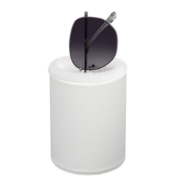 Velvets Finish Eyeglass Tray Holder For Nightstand Dresser Top Multi Functional Storage Container for Eyewear