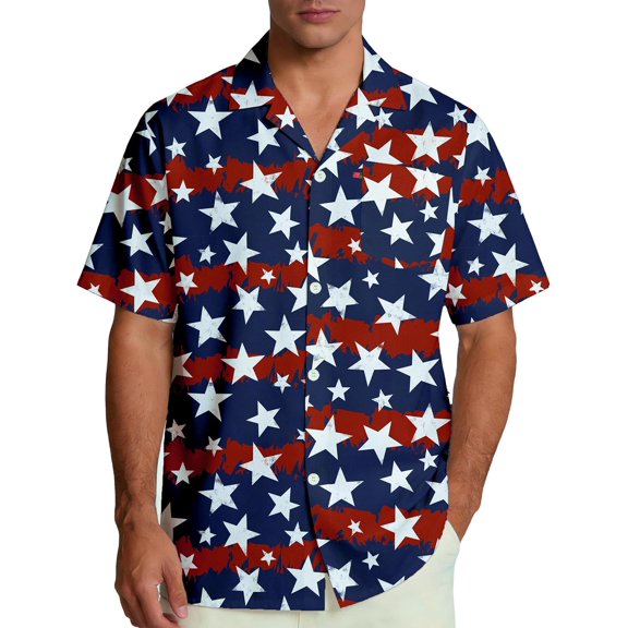Funny Hawaiian Shirts for Men Short Sleeve, Beach Casual Button Down Shirts Summer Tropical Vacation Aloha Shirt