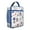 Blue, variant on Baseball Football Volleyball Basketball Lunch Box for Women & Men, Insulated Leakproof Cooler Bag - Reusable Sports Meal Tote for School, Games and Practice