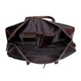 thumbnail image 4 of Bolso de Viaje Cuero Cuero Duffle doc huk 21 Pulgadas Genuino Bufalo, 4 of 5