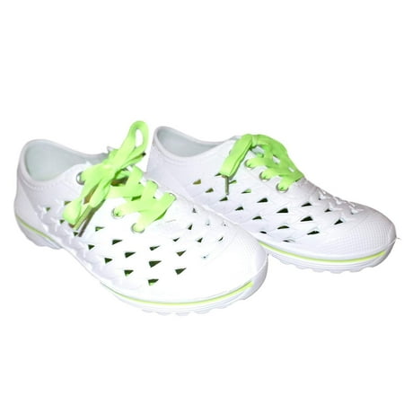 

101 BEACH Ladies Sneaker Style Closed Cell Water Shoes Size 6-11 Women 8 US Green
