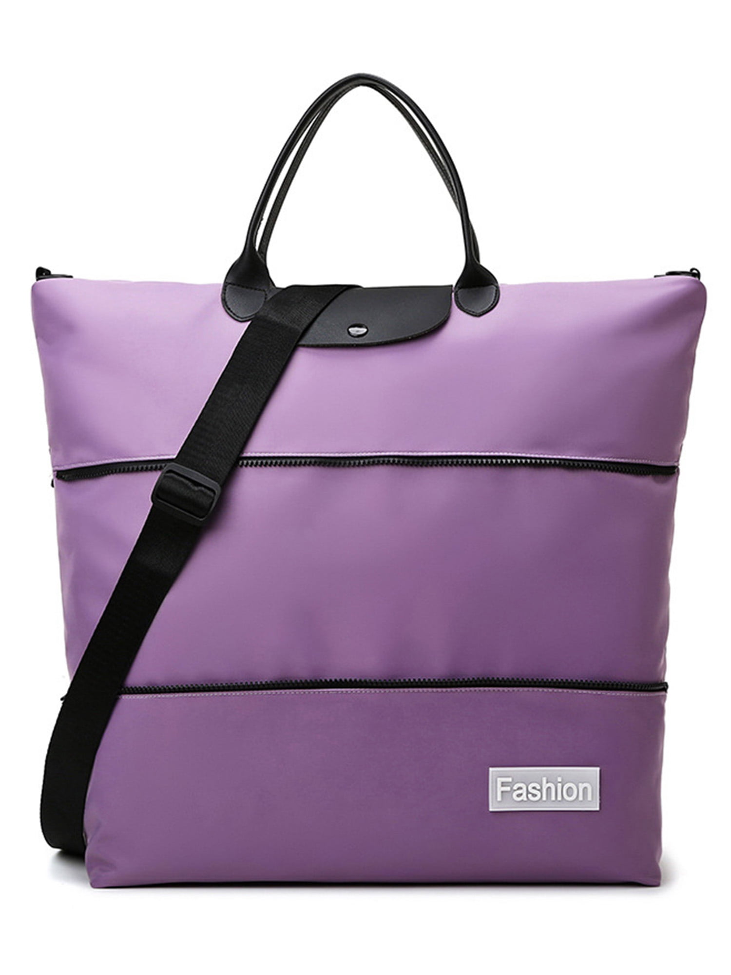 Amuver Portable Weekender Travel Bags, Folding Oxford Cloth Travelling