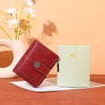 thumbnail image 7 of Egoelife Small Wallet For Women Leather Wristlet Purse Zipper Pocket Credit Card Holder RFID Blocking Bifold With ID Window, 7 of 7