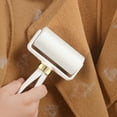 thumbnail image 1 of TIMIFIS Sticker Roller Extra Wide Sticker Roller Household Clothes Hair Removal Brush Roller Brush with A Roll of 60Pcs Strong Pet Adhesive Cleaning Paper Replacement Paper Cleaning Tools, 1 of 6
