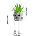 thumbnail image 3 of GERsome Fake Succlent plants in pots fake plant room decor funny desk decorations for women cute decorations for work office plants for desk, 3 of 3