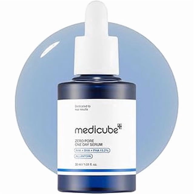 Zero Pore One-day Serum 1.01 fl.oz - Overnight Resurfacing Serum with Pore Tightening Complex - 15.2% AHA+BHA+PHA & 2% Niacinamide - 10.8% reduction in pore appearance after one day of use