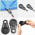 thumbnail image 2 of SHISUYAN 20pcs Tarp Clips Outdoor Tent Clips Windproof Tarp Clips Tent Fixing Tools Heavy Duty Tent Clips, 2 of 7