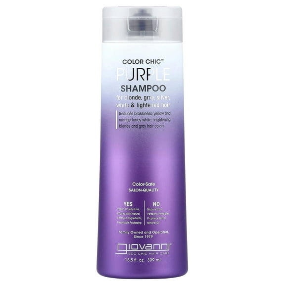 Giovanni Color Chic™, Purple Shampoo , 13.5 fl oz (399 ml)