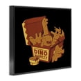 thumbnail image 2 of Stupell Industries Contemporary Dino Nuggets with Sauce Black Framed Giclee Art, 14 x 11, by Tobe Fonseca, 2 of 8