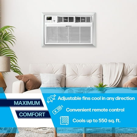 Arctic Wind - 12,000 BTU Through-the-Wall Air Conditioner - White