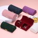 thumbnail image 4 of Caja de Joyería de Viaje Pequeña Uxcell, Caja para Anillos, Organizador de Almacenamiento de Joyería Portátil para Anillos, Collares y Aretes, Regalo para Mujeres y Niñas con Caja de Regalo, Verde, 4 of 7