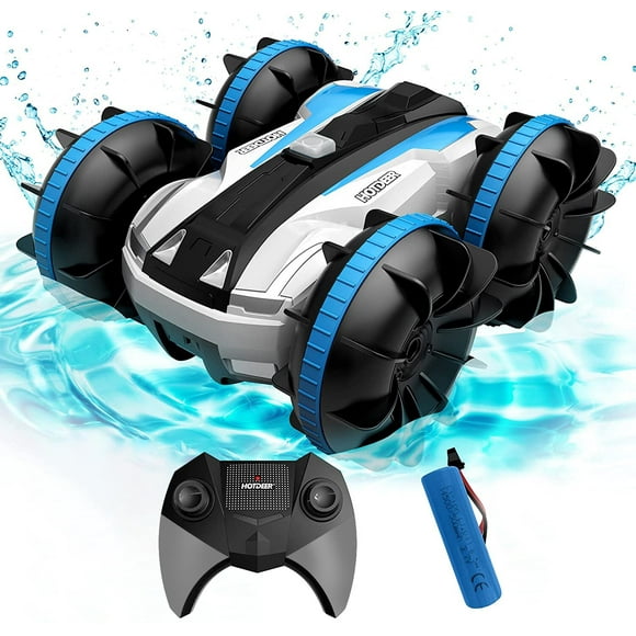 Amphibious Remote Control Car for Kids,Toys for 5-12 Year Old Boys,2.4Ghz Waterproof RC Stunt Car