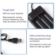thumbnail image 4 of sweethay 1 de USB de 3 ranuras de Universal portátil recargable AA soporte de estación de carga rápida Adaptadores de corriente, 4 of 6