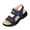 Blue #3, variant on Women's Wedge Sandals Summer Open Toe Wide Width Platform Sandals With Adjustable Ankle Strap,Low Wedges Heels Lightweight Non-Slip Flat Sandal Outdoor Slip On Shoes Blue