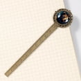 thumbnail image 4 of Bear Book Accessories: Lace Bookmark in Antique Bronze - a Gift for Readers and Book Lovers, 4 of 5